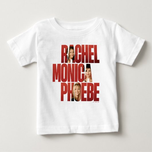 T-shirt Pour Bébé AMIS™ | Rachel, Monica & Phoebe (Devant)