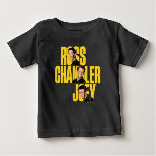 T-shirt Pour Bébé AMIS™ Ross, Chandler et Joey