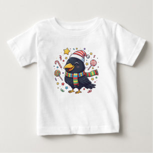 T-shirt Pour Bébé AMITA Happy Crow - Candy Fun