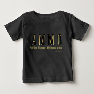 T-shirt Pour Bébé Ammo Apparel USA Acronyme