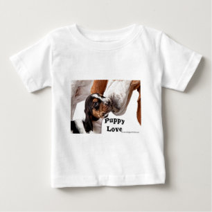 T-shirt Pour Bébé amour de chiot