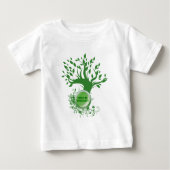 T-shirt Pour Bébé Amour de Hugger d'arbre (Devant)