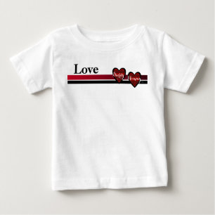 T-shirt Pour Bébé Amour Papa-maman