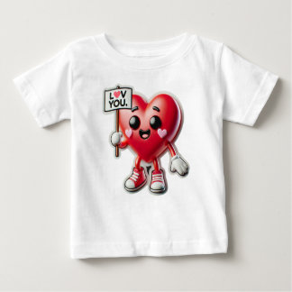 T-shirt Pour Bébé Amour Sincère