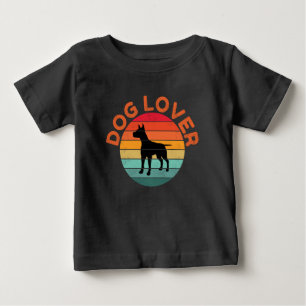 T-SHIRT POUR BÉBÉ AMOUREUX DE CHIEN