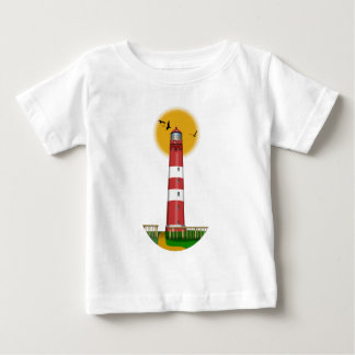 T-shirt Pour Bébé Amrum Lighthouse Allemagne