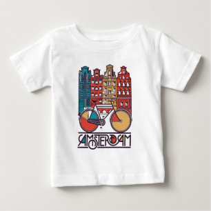 T-shirt Pour Bébé Amsterdam