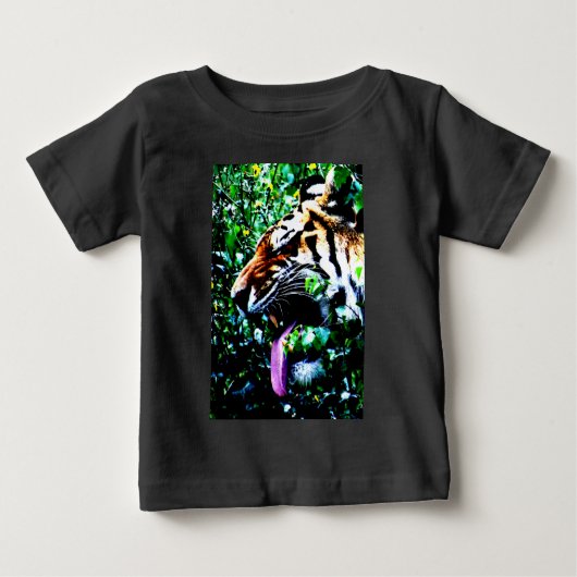 T-shirt Pour Bébé Amur Tiger (Devant)