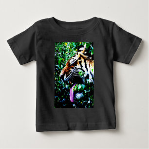 T-shirt Pour Bébé Amur Tiger Baby cn