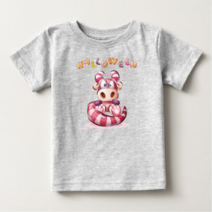 T-shirt Pour Bébé Amusante Halloween Monster Toddler Baby T-Sh