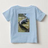 T-shirt Pour Bébé Amusants Vous Voir Plus Tard Alligator Faune (Dos)