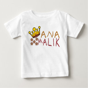 T-SHIRT POUR BÉBÉ ANA MALIK.