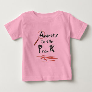 T-SHIRT POUR BÉBÉ ANARCHIE DANS LA PLANTE GRIMPANTE ORGANIQUE DE