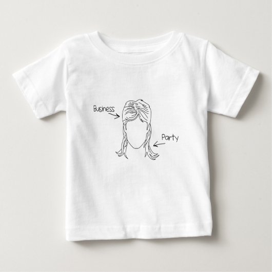 T-shirt Pour Bébé Anatomie de mulet (Devant)