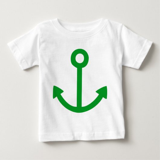 T-shirt Pour Bébé Ancre (Devant)
