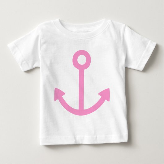 T-shirt Pour Bébé Ancre (Devant)