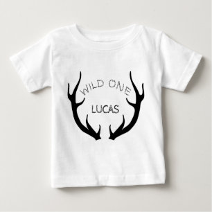 T-shirt Pour Bébé Andouillers sauvages d'un ęrs cerf commun
