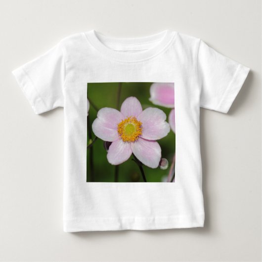 T-shirt Pour Bébé Anémon rose (Devant)