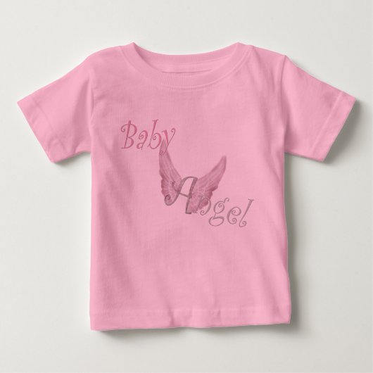 T-shirt Pour Bébé Ange bébé (Devant)