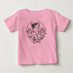 T-shirt Pour Bébé Ange gardien