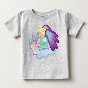T-shirt Pour Bébé Ange littéraire
