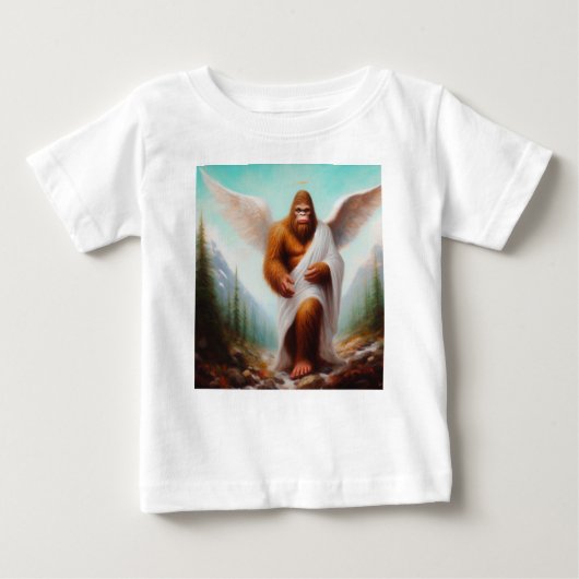 T-shirt Pour Bébé Angel de Bigfoot (Devant)