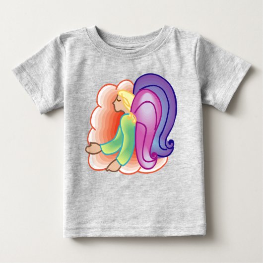 T-shirt Pour Bébé Angel Love (Devant)