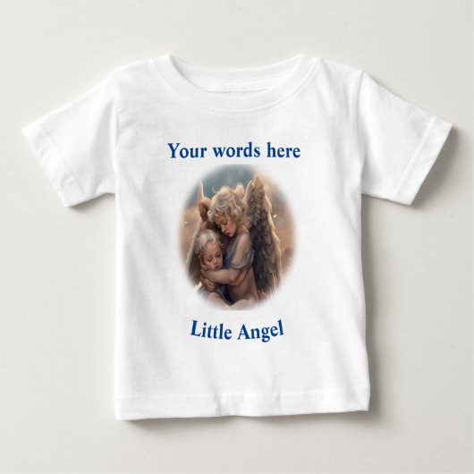 T-shirt Pour Bébé Anges (Devant)