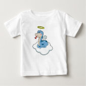 T-shirt Pour Bébé Angle nuage serpent (Devant)
