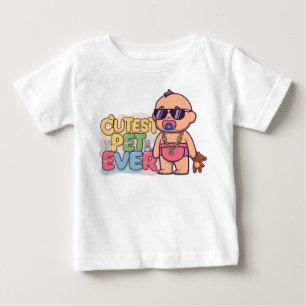 T-shirt Pour Bébé Animal de compagnie