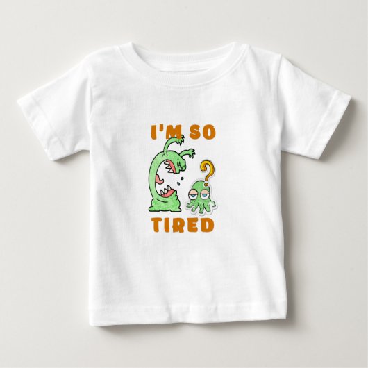 T-shirt Pour Bébé Animaux amusants Sarcastique mignonne (Devant)