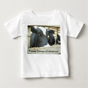 T-shirt Pour Bébé Animaux de ferme - futur agriculteur de l'Amériqu
