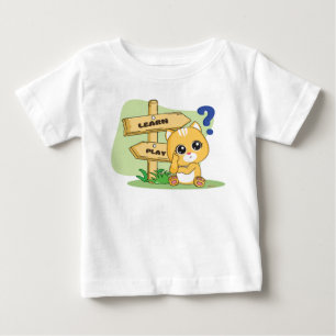T-shirt Pour Bébé Animaux mignons et colorés Frienz pour les cadeaux