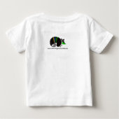 T-shirt Pour Bébé Animaux sauvages -ARMADILLO- Brésil - Animaux en v (Dos)