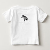 T-shirt Pour Bébé Animaux sauvages - Vayan warty PIG - Warthog- Natu (Dos)