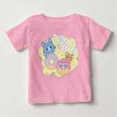 T-shirt Pour Bébé Anime Donut délice avec Tom, Jerry et Tuffy (Devant)