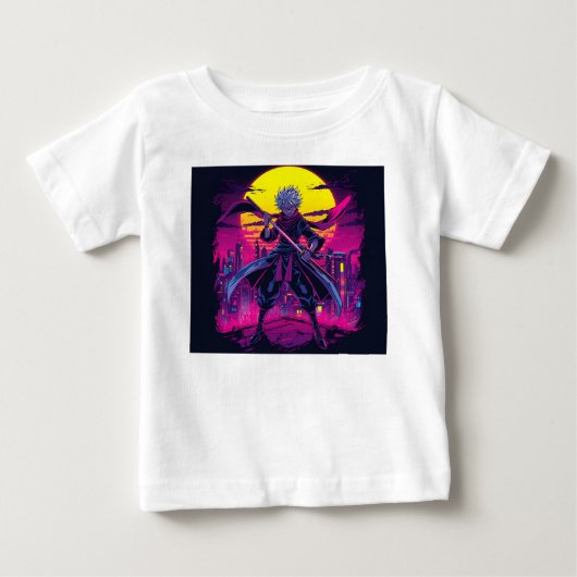 T-shirt Pour Bébé anime dynamique (Devant)