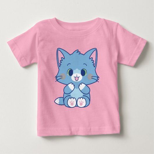 T-shirt Pour Bébé Anime Tom et Jerry - Tom (Devant)