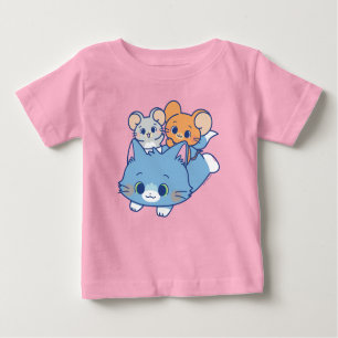 T-shirt Pour Bébé Anime Tom, Jerry et Tuffy