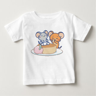 T-shirt Pour Bébé Anime Tuffy et Jerry Cheesecake