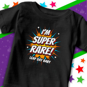 T-shirt Pour Bébé Année bissextile Anniversaire 29 février Jour biss