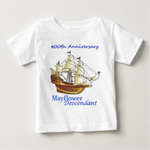 T-shirt Pour Bébé Anniversaire de bateau de navigation de descendant