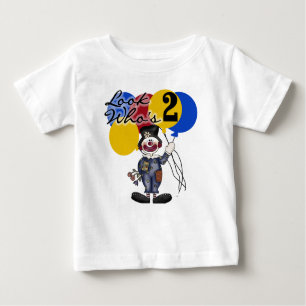 T-shirt Pour Bébé Anniversaire de clown de cirque 2ème