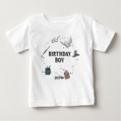 T-shirt Pour Bébé Anniversaire de Harry Potter (Devant)