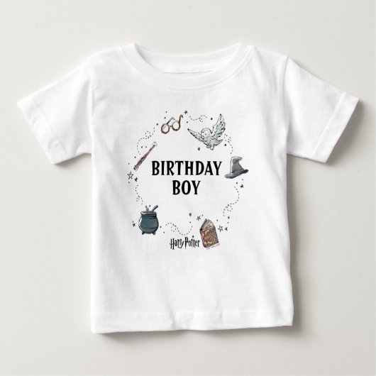 T-shirt Pour Bébé Anniversaire de Harry Potter (Devant)