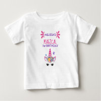 Anniversaire Magique Cute Rose Unicorn