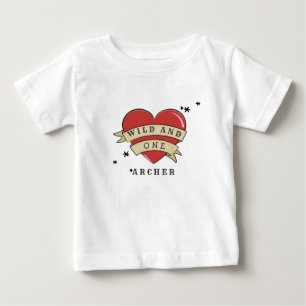 T-shirt Pour Bébé Anniversaire sauvage et un premier