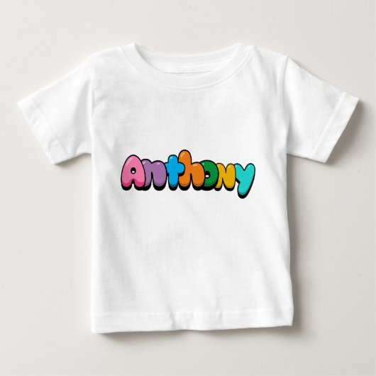 T-shirt Pour Bébé Anthony (Devant)