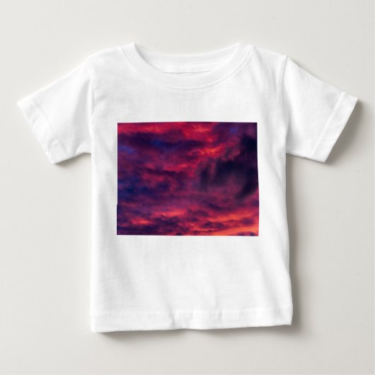 T-shirt Pour Bébé août rouge (Devant)