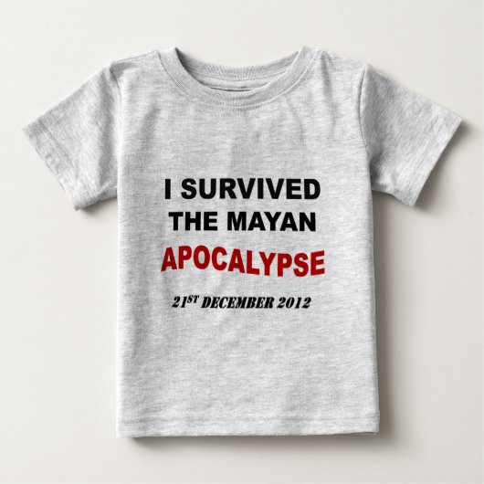 T-shirt Pour Bébé Apocalypse maya pleine (Devant)
